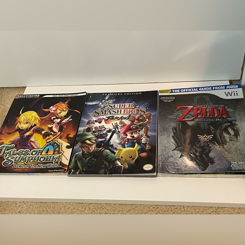 nintendo wii official strategy guide books